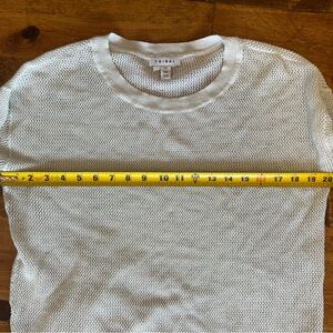 Tribal White Knit with silver sparkle Sweater